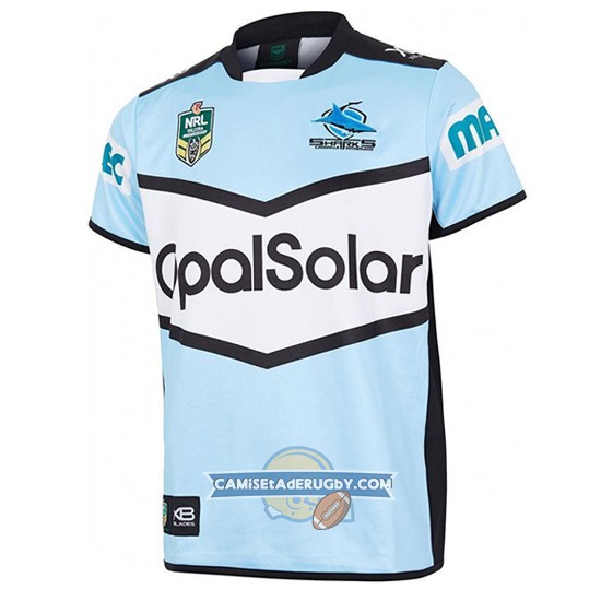 Camiseta Cronulla Sharks Rugby 2018 Local